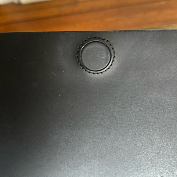 Janessa Leone Joan suede full grain leather Black crossbody bag w/Marant dustbag - Picture 6 of 16